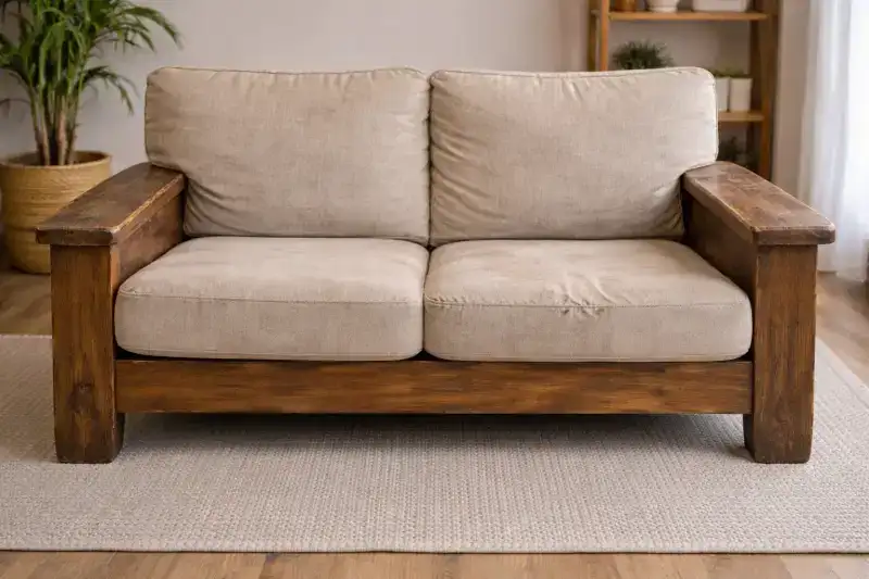 Before restoration: Teak Wood French Polish
